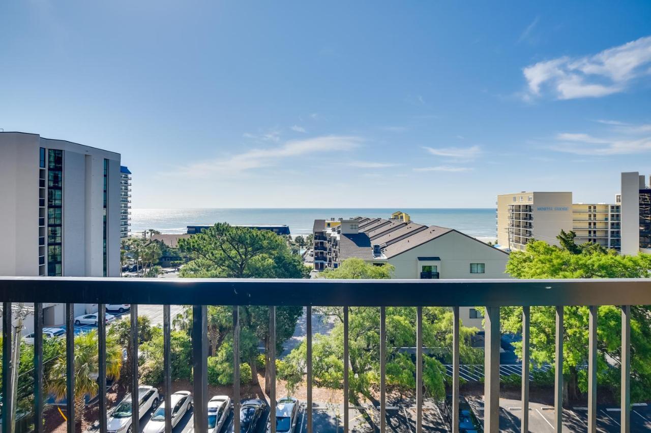 Myrtle Beach Condo With Ocean View And Pool Access! Luaran gambar