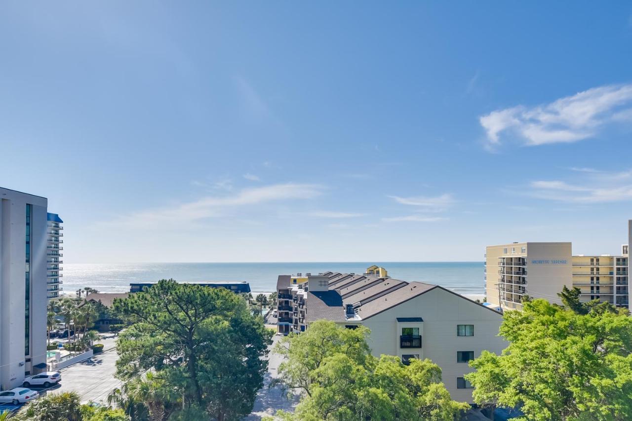 Myrtle Beach Condo With Ocean View And Pool Access! Luaran gambar