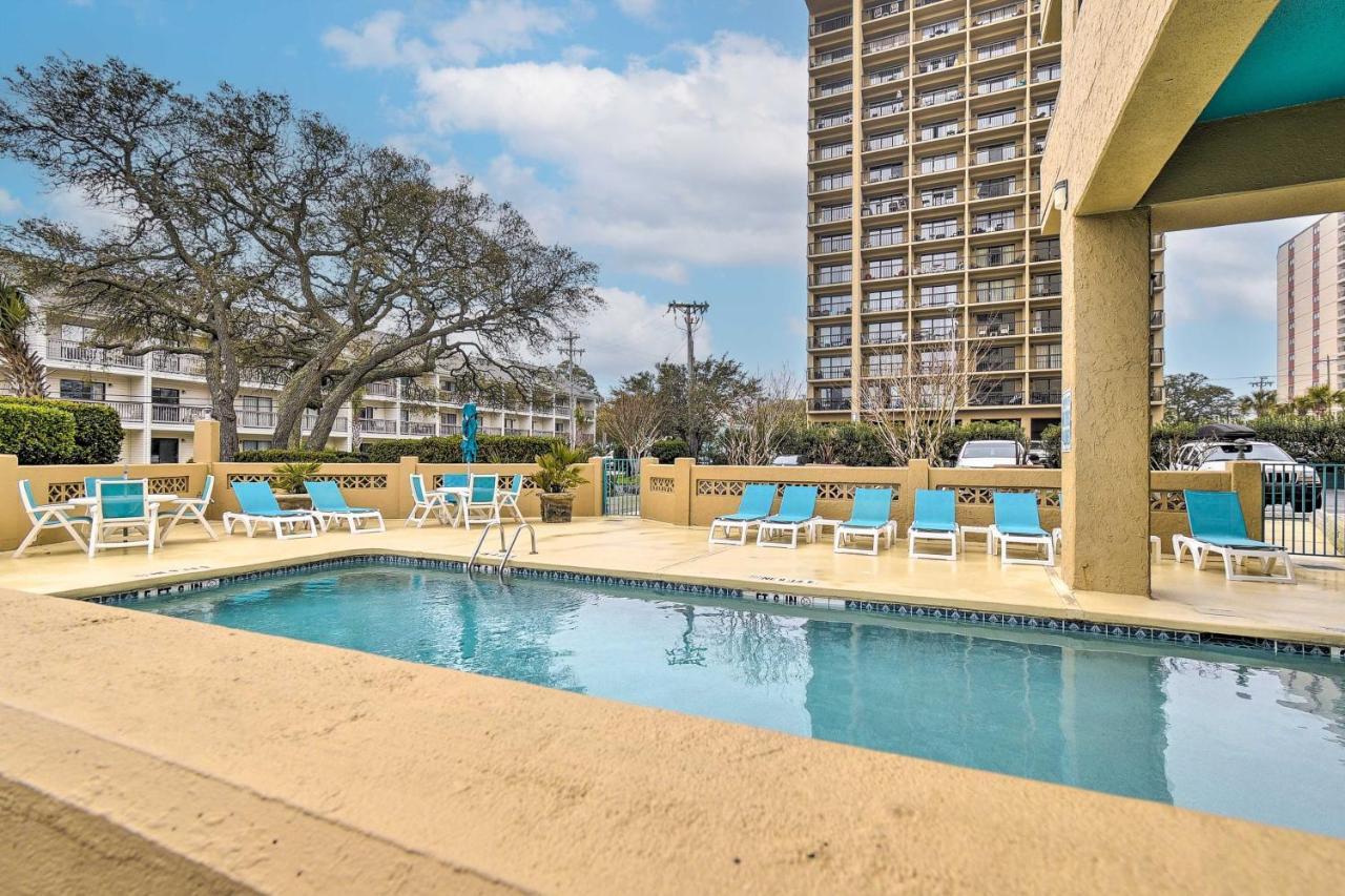 Myrtle Beach Condo With Ocean View And Pool Access! Luaran gambar