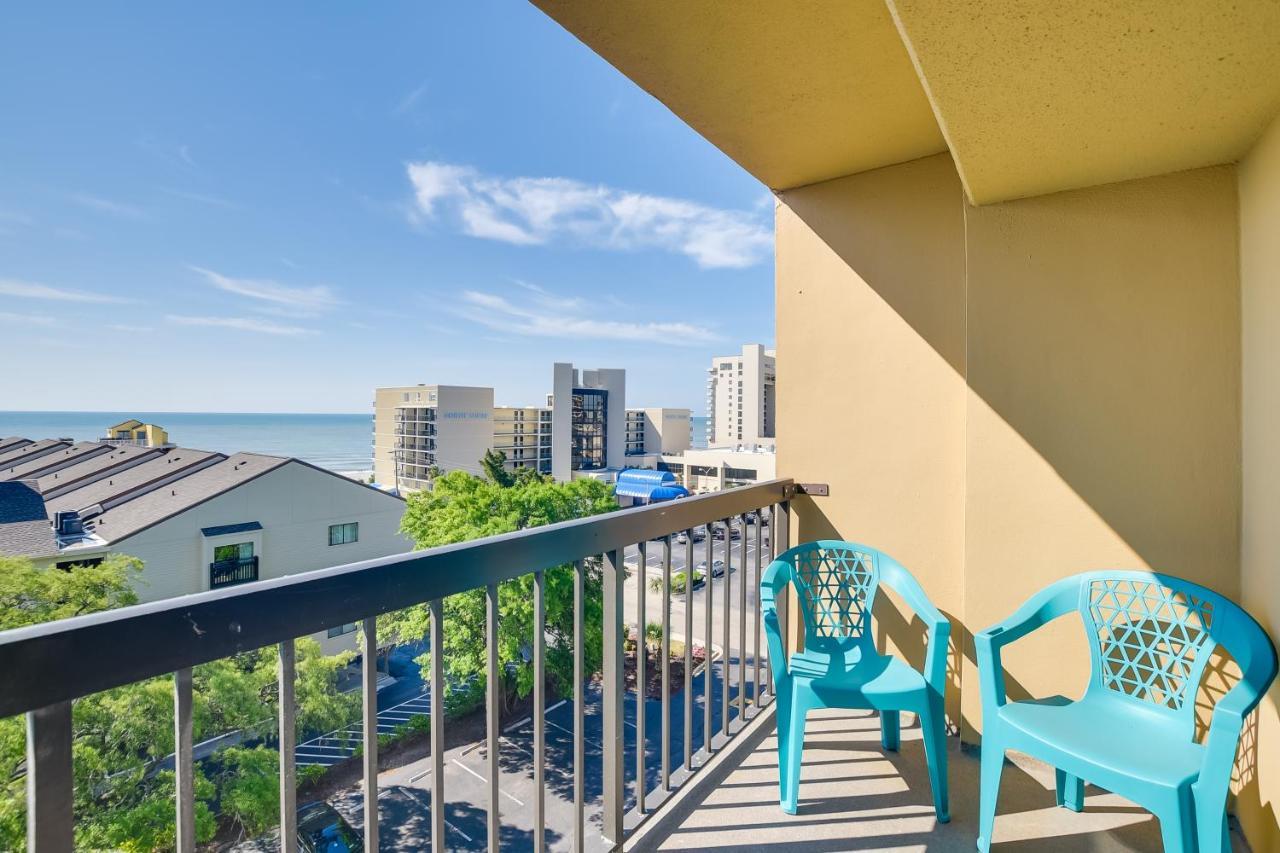 Myrtle Beach Condo With Ocean View And Pool Access! Luaran gambar