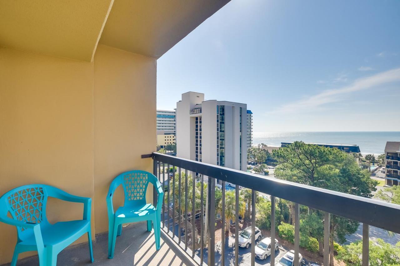 Myrtle Beach Condo With Ocean View And Pool Access! Luaran gambar